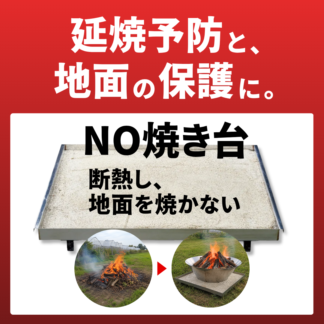 二重断熱作業台　NO焼き台 　小